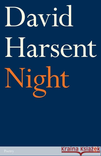 Night David Harsent 9780571255634