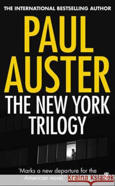 The New York Trilogy Auster, Paul 9780571276554 Faber and Faber