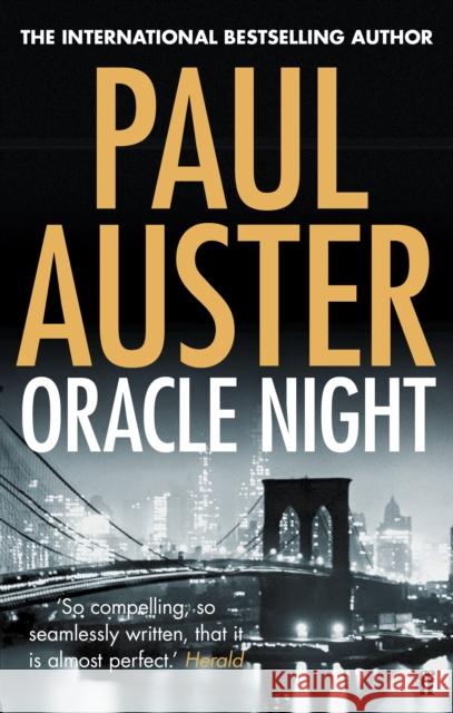 Oracle Night Paul Auster 9780571276622