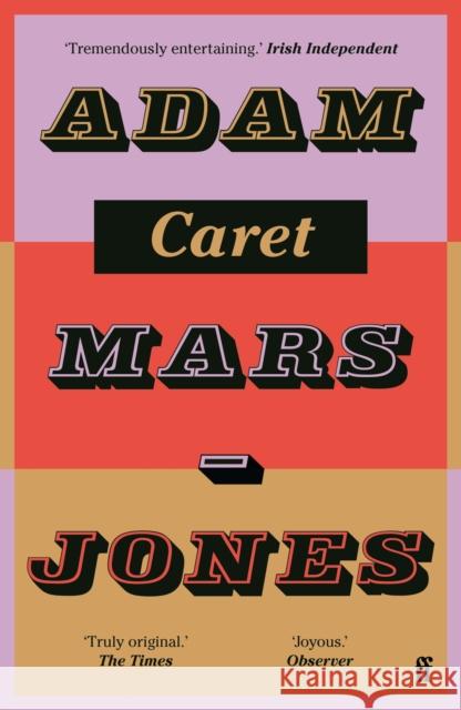 Caret Adam Mars-Jones 9780571280087 Faber & Faber