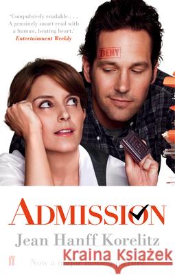 Admission Jean Hanff Korelitz 9780571309092 Faber & Faber