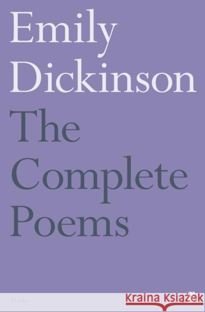 Complete Poems Dickinson, Emily 9780571336173