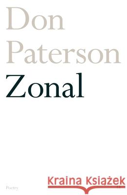 Zonal Don Paterson 9780571338252 Faber & Faber