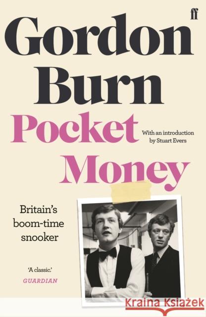 Pocket Money Gordon Burn 9780571353613