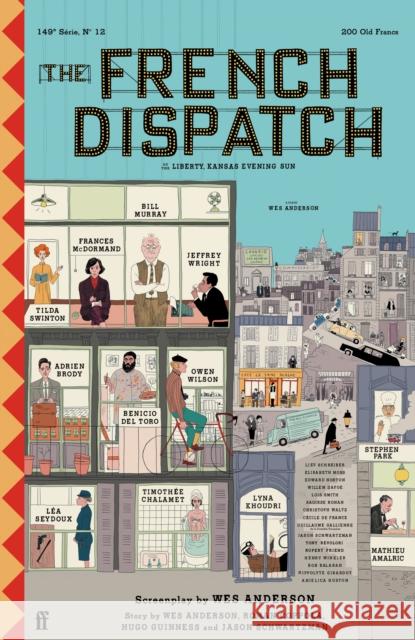 The French Dispatch Wes Anderson 9780571360475 Faber & Faber