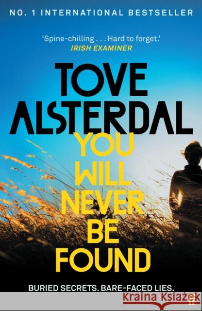 You Will Never Be Found: The No. 1 International Bestseller Tove Alsterdal 9780571372096