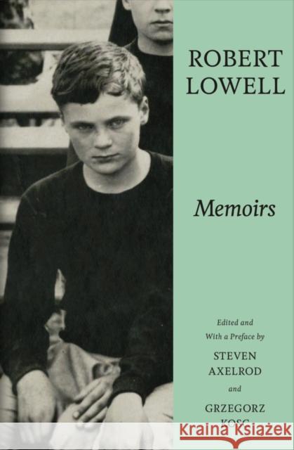 Memoirs ROBERT LOWELL 9780571373277