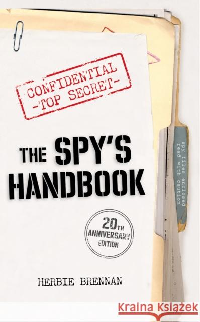 The Spy's Handbook: 20th Anniversary Edition Herbie Brennan 9780571374915 Faber & Faber