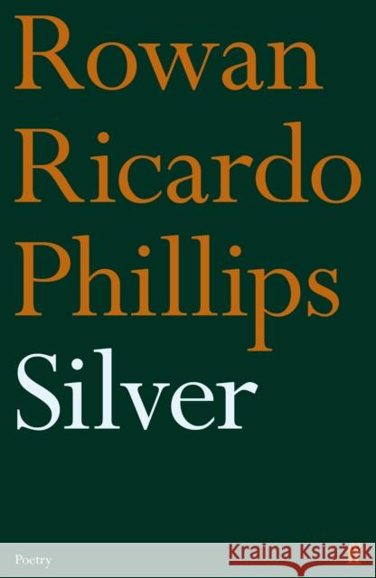 Silver Rowan Ricardo Phillips 9780571382927 Faber & Faber