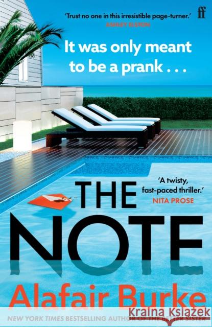 The Note: Oprah’s Number One Spring Thriller Pick Alafair Burke 9780571393022 Faber & Faber