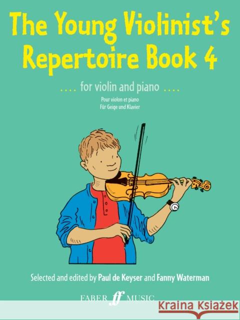 The Young Violinist's Repertoire Book 4  9780571508198 FABER MUSIC LTD