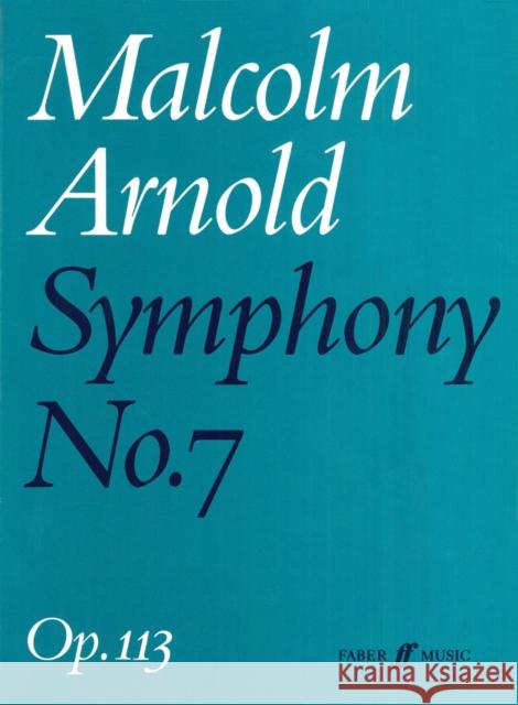 Symphony No. 7: Full Score  9780571508501 Faber Music Ltd