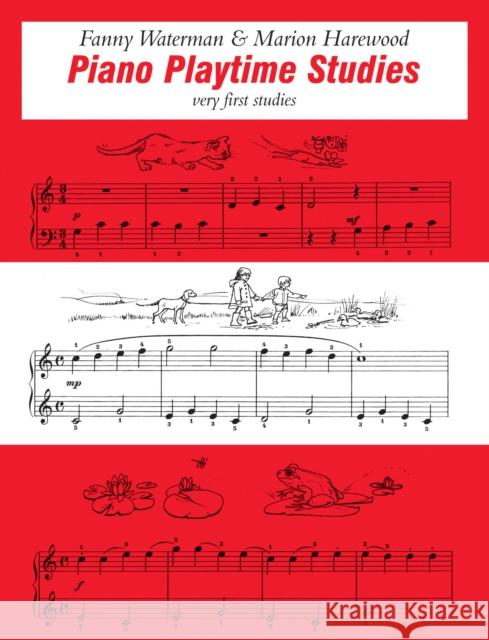 Piano Playtime Studies Waterman, Fanny 9780571509638 FABER MUSIC