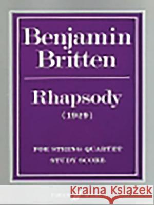 Rhapsody: Parts  9780571510108 Faber Music Ltd