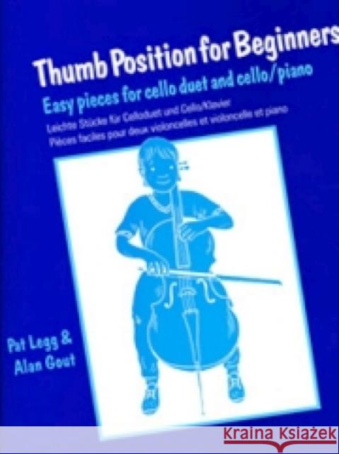 Thumb Position for Beginners (Cello): Easy Pieces for Cello Duet and Cello/Piano  9780571518012 FABER MUSIC LTD