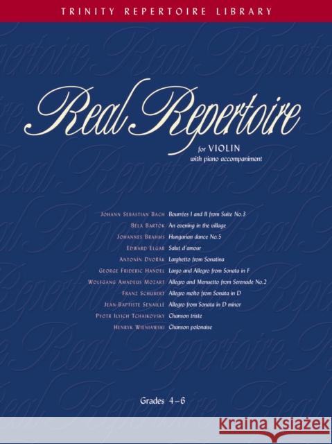 Real Repertoire for Violin  9780571521555 FABER MUSIC LTD