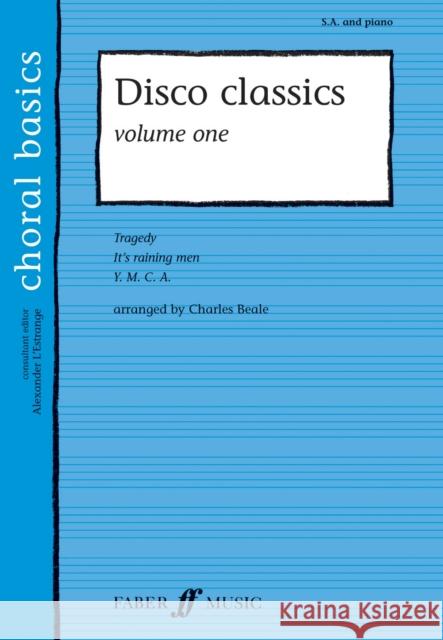 Disco Classics, Vol 1 Alfred Publishing 9780571526284 