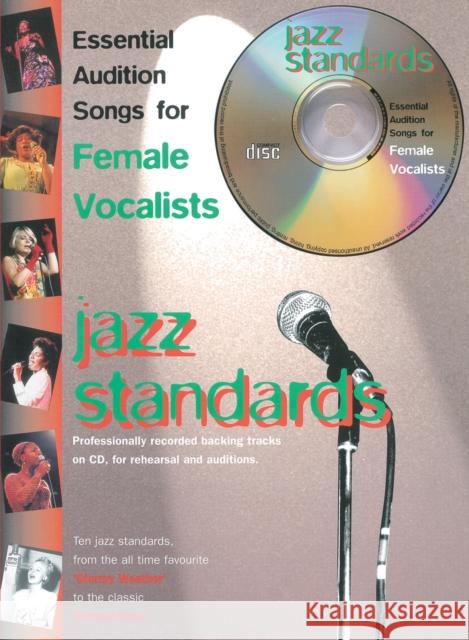 Essential Audition Songs for Female Vocalists -- Jazz Standards: Book & CD Alfred Music 9780571528301