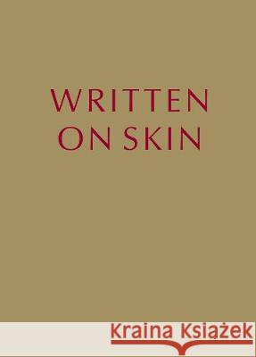 Written On Skin (Cased Score) George Benjamin 9780571537594