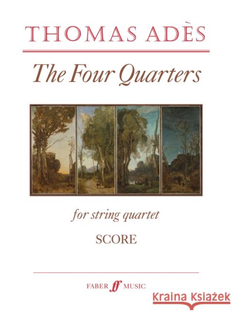 The Four Quarters: Score  9780571540112 