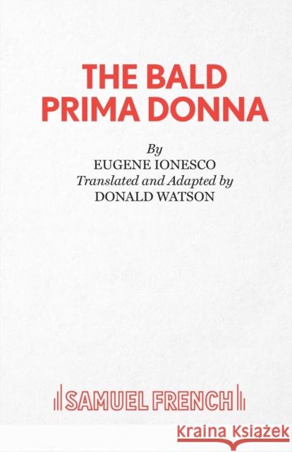 The bald prima donna Eugene Ionesco 9780573020131