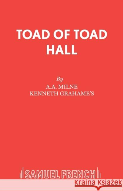 Toad of Toad Hall Kenneth Grahame 9780573050190 0