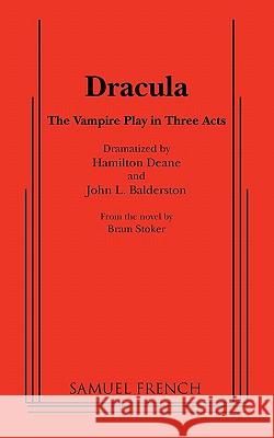 Dracula Hamilton Deane 9780573608223