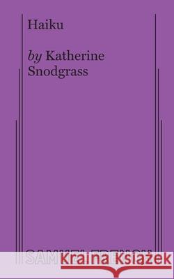 Haiku Kate Snodgrass 9780573632549