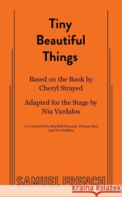 Tiny Beautiful Things Nia Vardalos   9780573706806