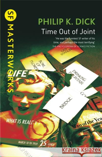 Time Out Of Joint Dick Philip K. 9780575074583 Orion Publishing Co