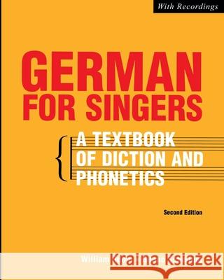 German for Singers William Odom Benno Schollum 9780578952086 Innovative Texts