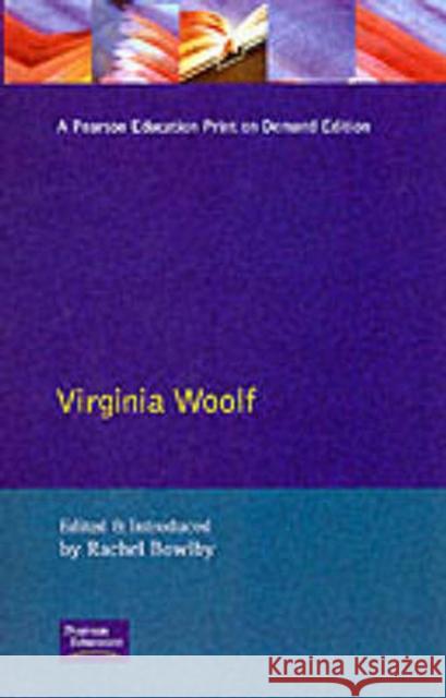 Virginia Woolf Rachel Bowlby 9780582061514