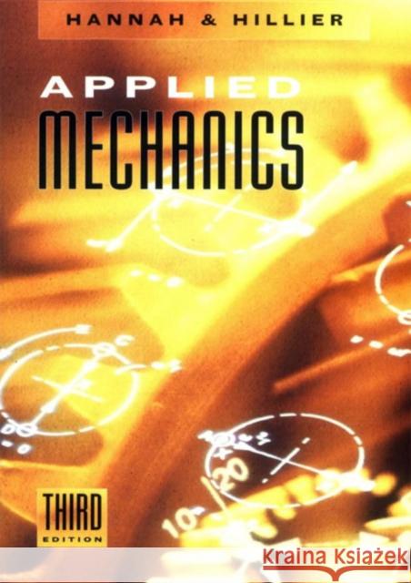 Applied Mechanics John Hannah 9780582256323