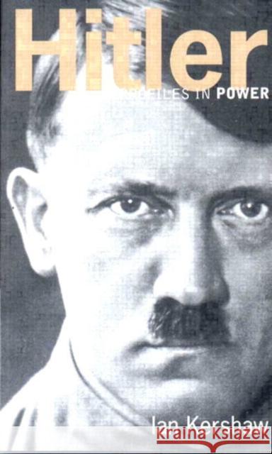 Hitler Ian Kershaw 9780582437562 Longman Publishing Group