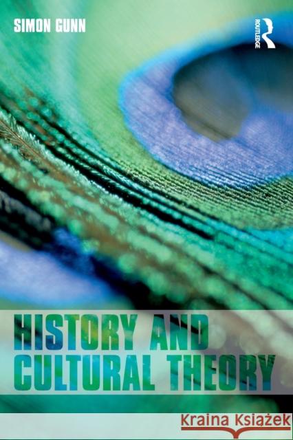 History and Cultural Theory Simon Gunn 9780582784086
