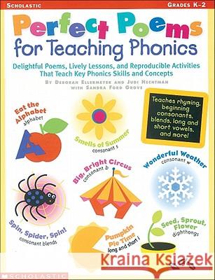 Perfect Poems for Teaching Phonics Ellermeyer, Deborah 9780590390194 Scholastic