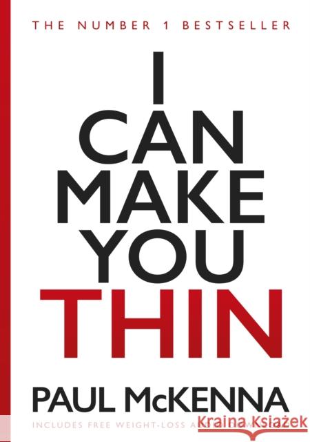 I Can Make You Thin: The No. 1 Bestseller Paul McKenna 9780593060926 Transworld Publishers Ltd