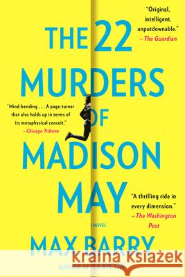 The 22 Murders of Madison May Max Barry 9780593085226
