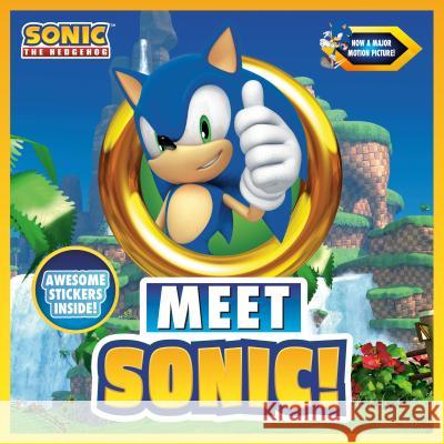 Meet Sonic!: A Sonic the Hedgehog Storybook Penguin Young Readers Licenses 9780593093931 Penguin Young Readers Licenses
