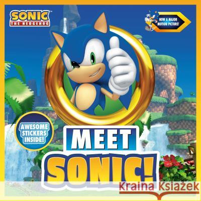 Meet Sonic!: A Sonic the Hedgehog Storybook Penguin Young Readers Licenses 9780593093931