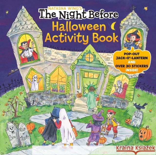 The Night Before Halloween Activity Book Natasha Wing Cynthia Fisher 9780593095584 Grosset & Dunlap