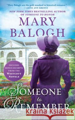 Someone to Remember Mary Balogh 9780593099735 