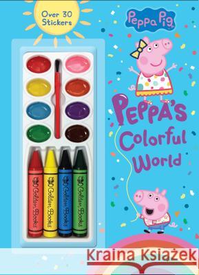 Peppa's Colorful World (Peppa Pig) Golden Books                             Golden Books 9780593118917 Golden Books