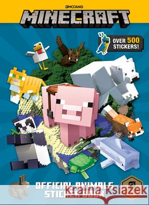 Minecraft Official Animals Sticker Book (Minecraft) Random House, Random House 9780593172551 Random House USA Inc