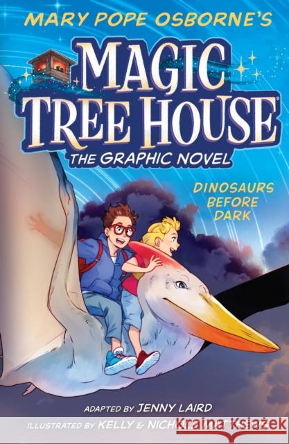 Dinosaurs Before Dark Graphic Novel Jenny Laird Mary Pope Osborne Jenny Laird 9780593174692 Random House Books for Young Readers
