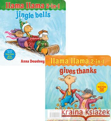 Llama Llama 2-In-1: Gives Thanks/Jingle Bells Anna Dewdney 9780593204153