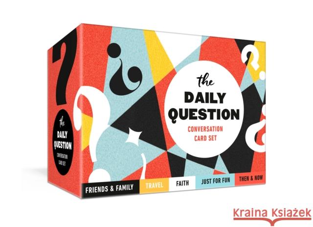 The Daily Question Conversation Card Set: 100 Meaningful Questions to Start Discussions Around the Table or Anywhere: Card Games Ink &. Willow 9780593231821 Ink & Willow