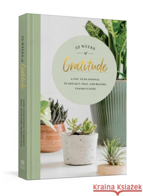52 Weeks of Gratitude: A One-Year Journal to Reflect, Pray, and Record Thankfulness Ink &. Willow 9780593232118 Ink & Willow