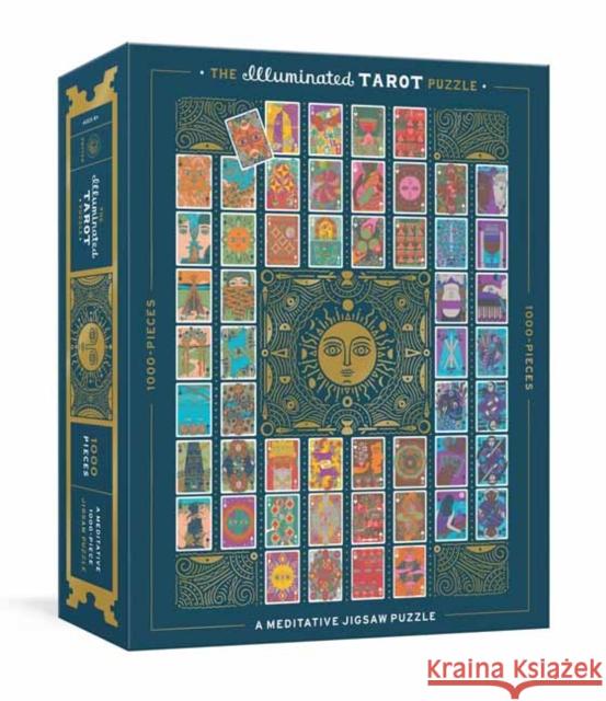 The Illuminated Tarot Puzzle: A Meditative 1000-Piece Jigsaw Puzzle: Jigsaw Puzzles for Adults Keegan, Caitlin 9780593234860
