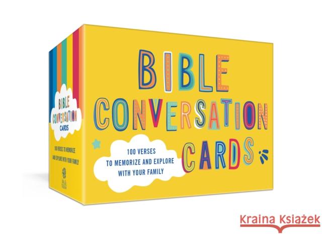 Bible Conversation Cards: 100 Verses to Memorize and Explore with Your Family Ink &. Willow 9780593235270 Ink & Willow